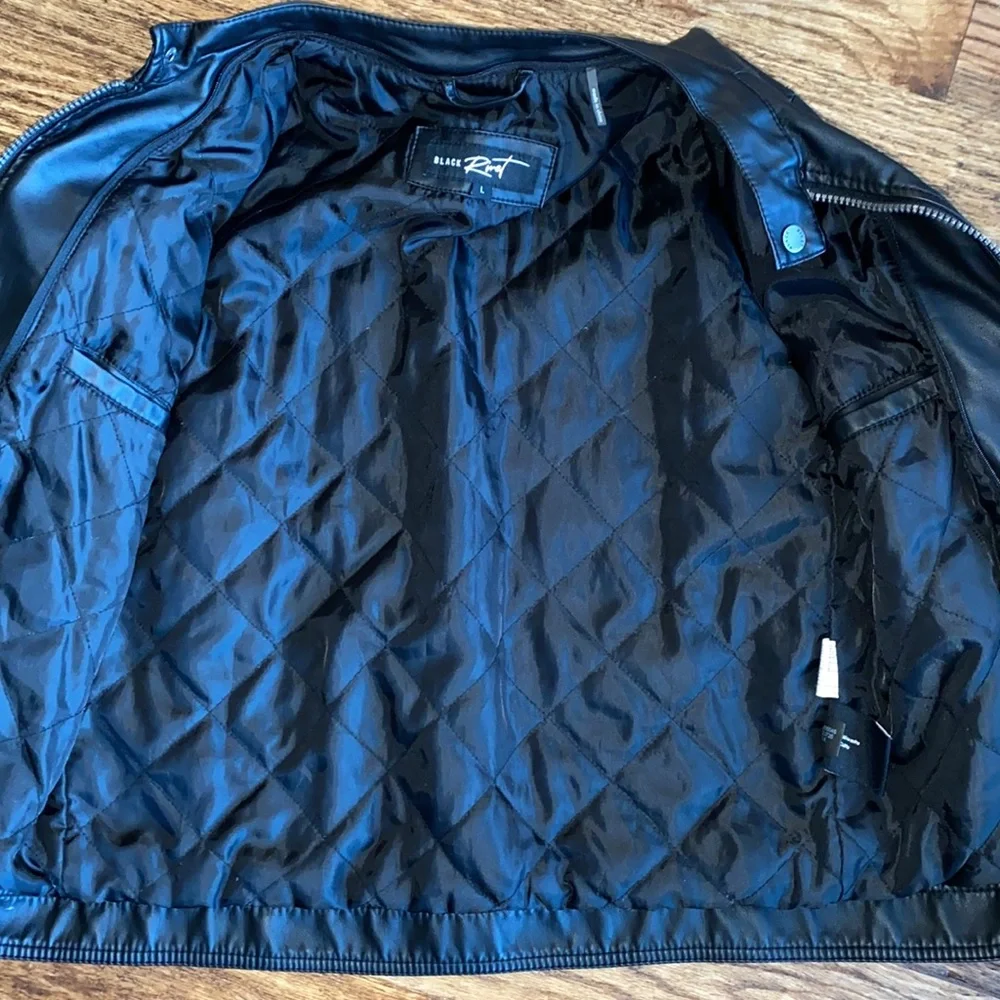 Black Rivet leather jacket - Picture 4 of 7